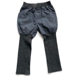 Bebe Kobangs ELIM dark gray pants size 7